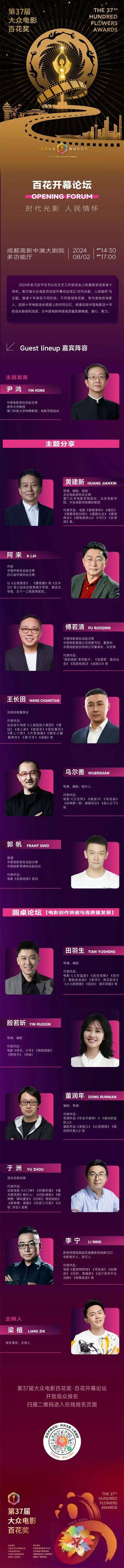 资讯｜电影频道推出“2024直击百花奖”融媒体全景直播 葛优王俊凯《刺猬》定档8.23