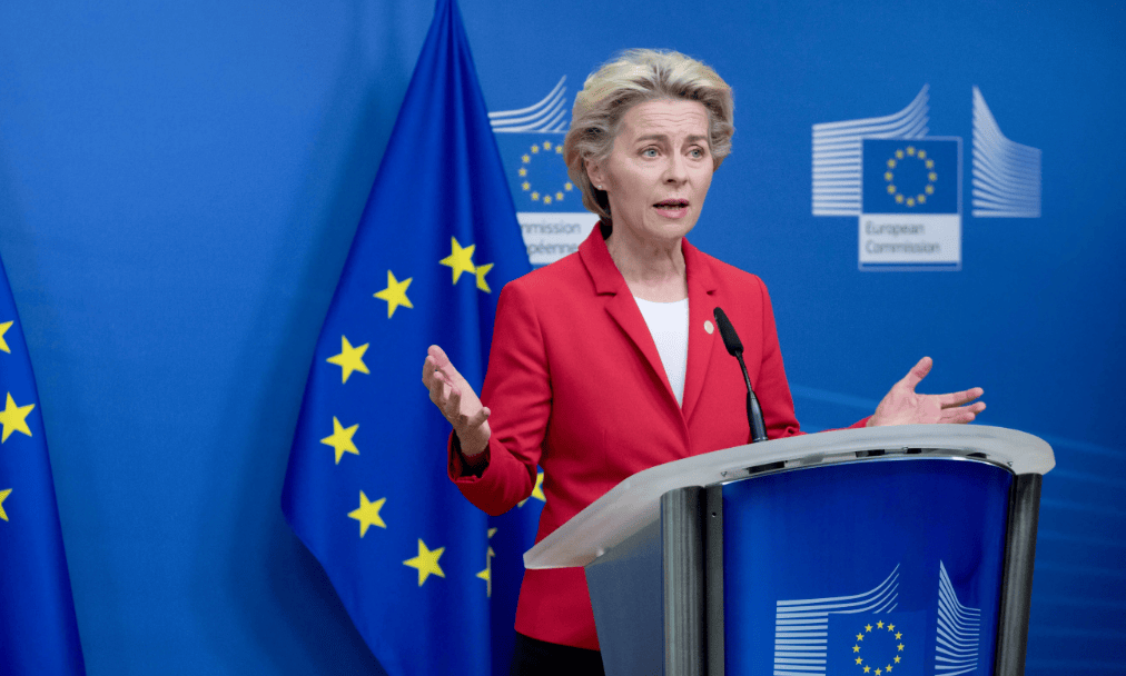 访华结束,冯德莱恩像变了一个人,罕见把姿态放得很低,还送给美方一句话