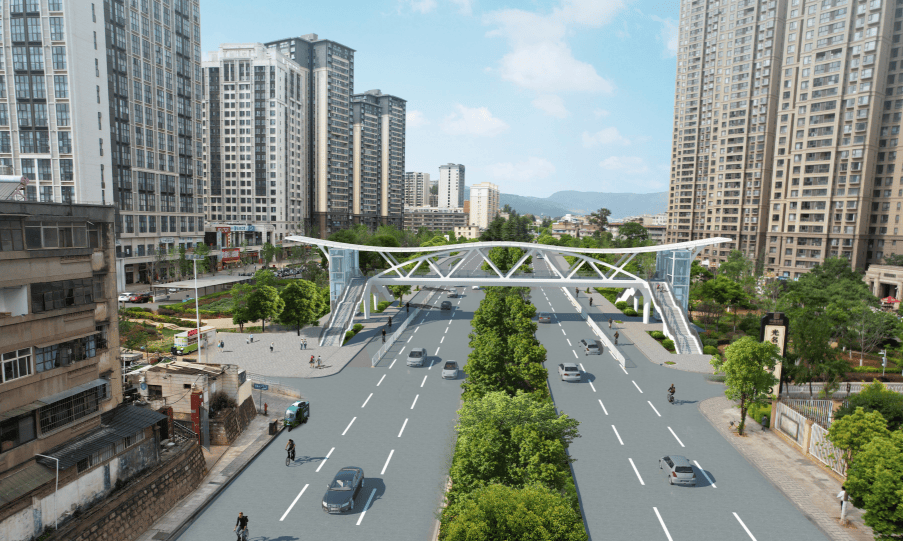 昆明将启动4座人行天桥建设！位置在→